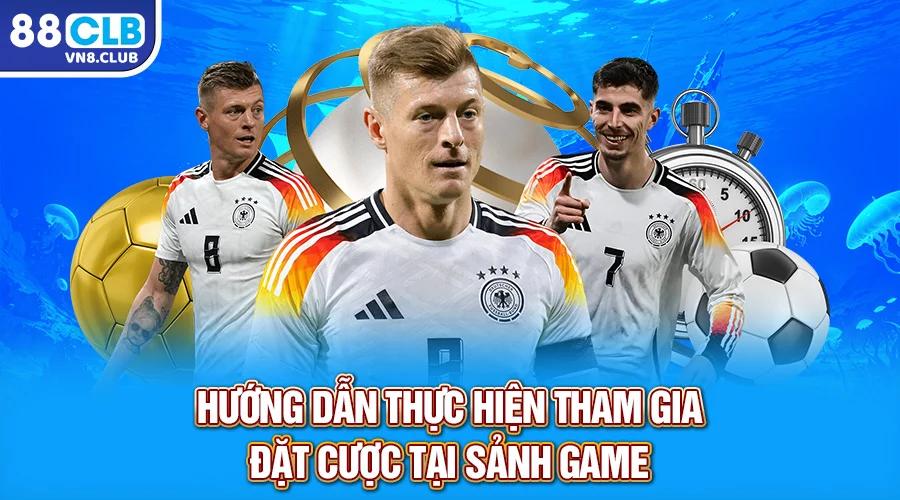 Hướng dẫn thực hiện tham gia đặt cược tại sảnh game